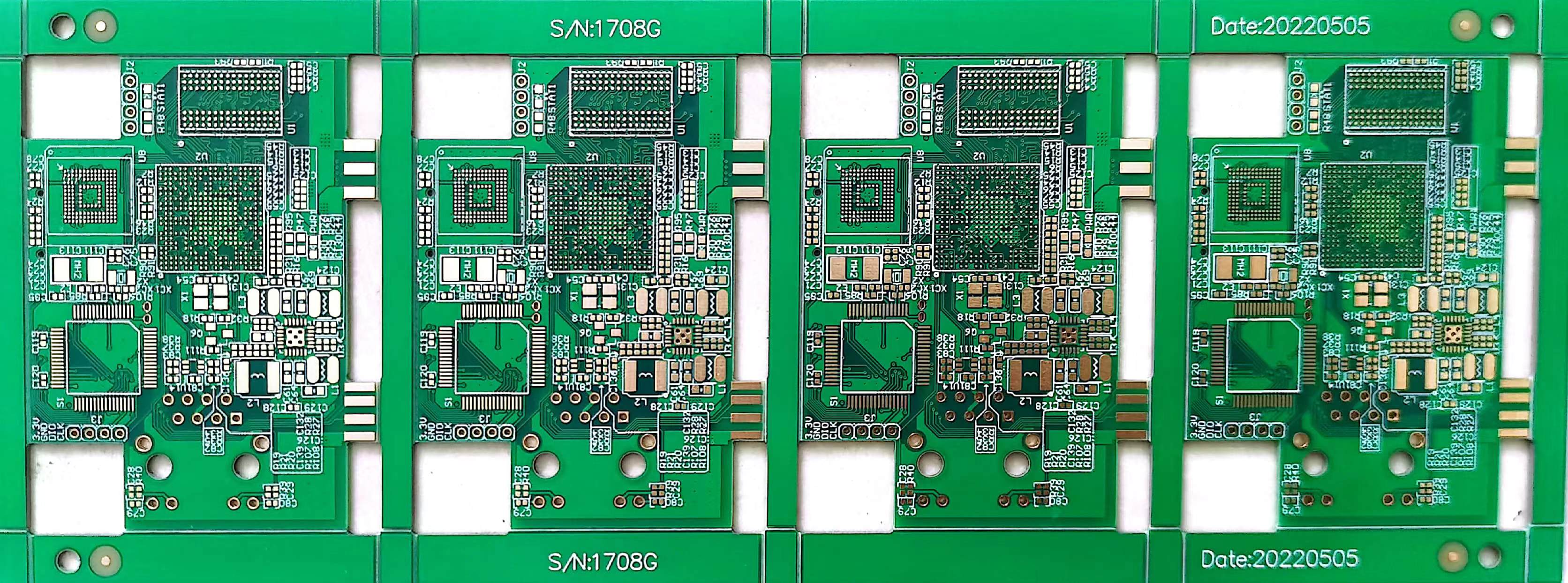 四層精密智能家居控制板