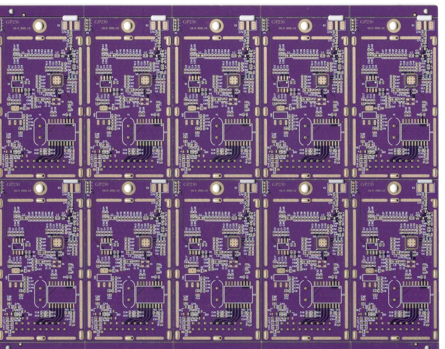 四層紫油高頻模塊板