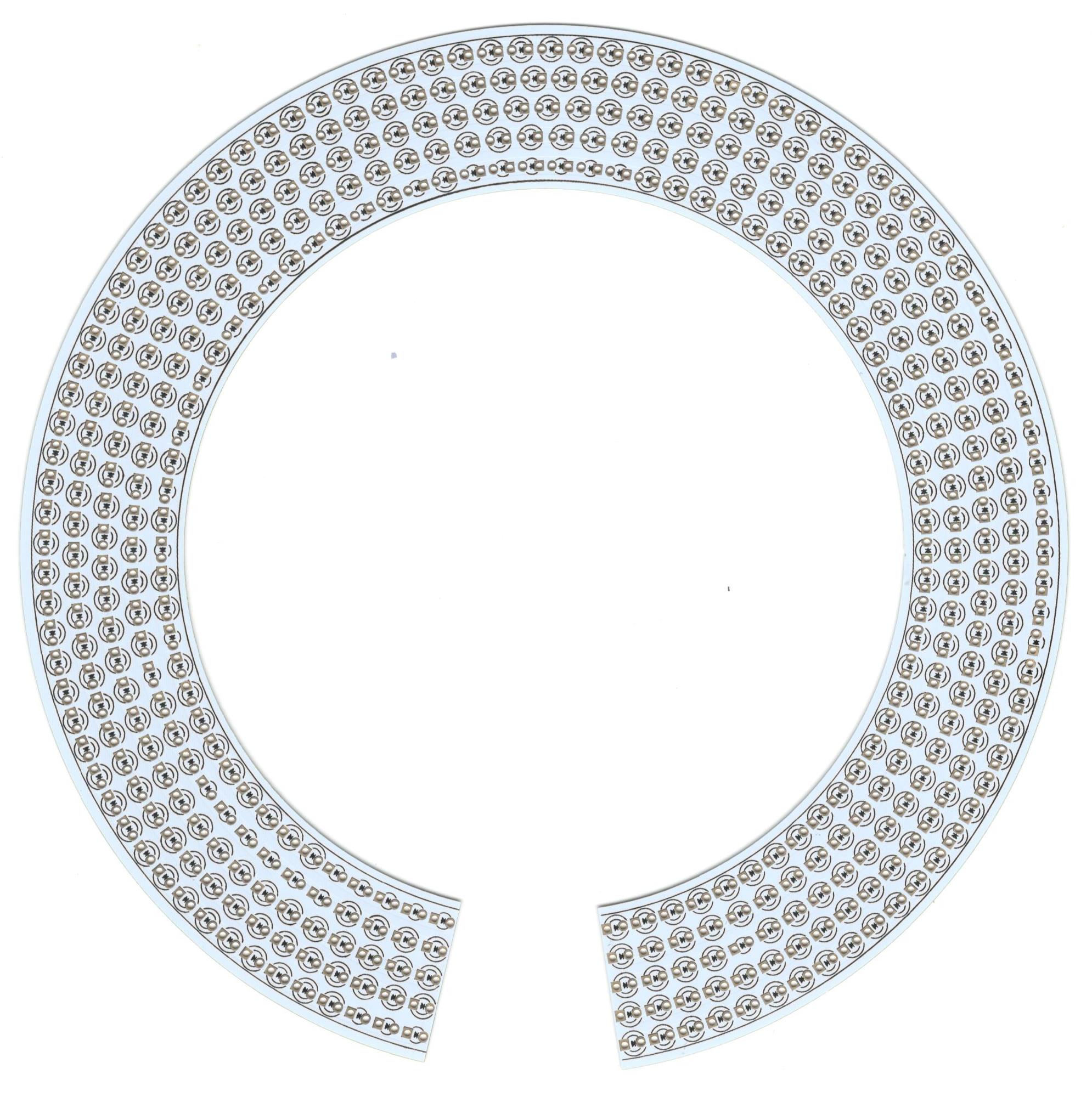 0.4MM視覺(jué)光源電路板