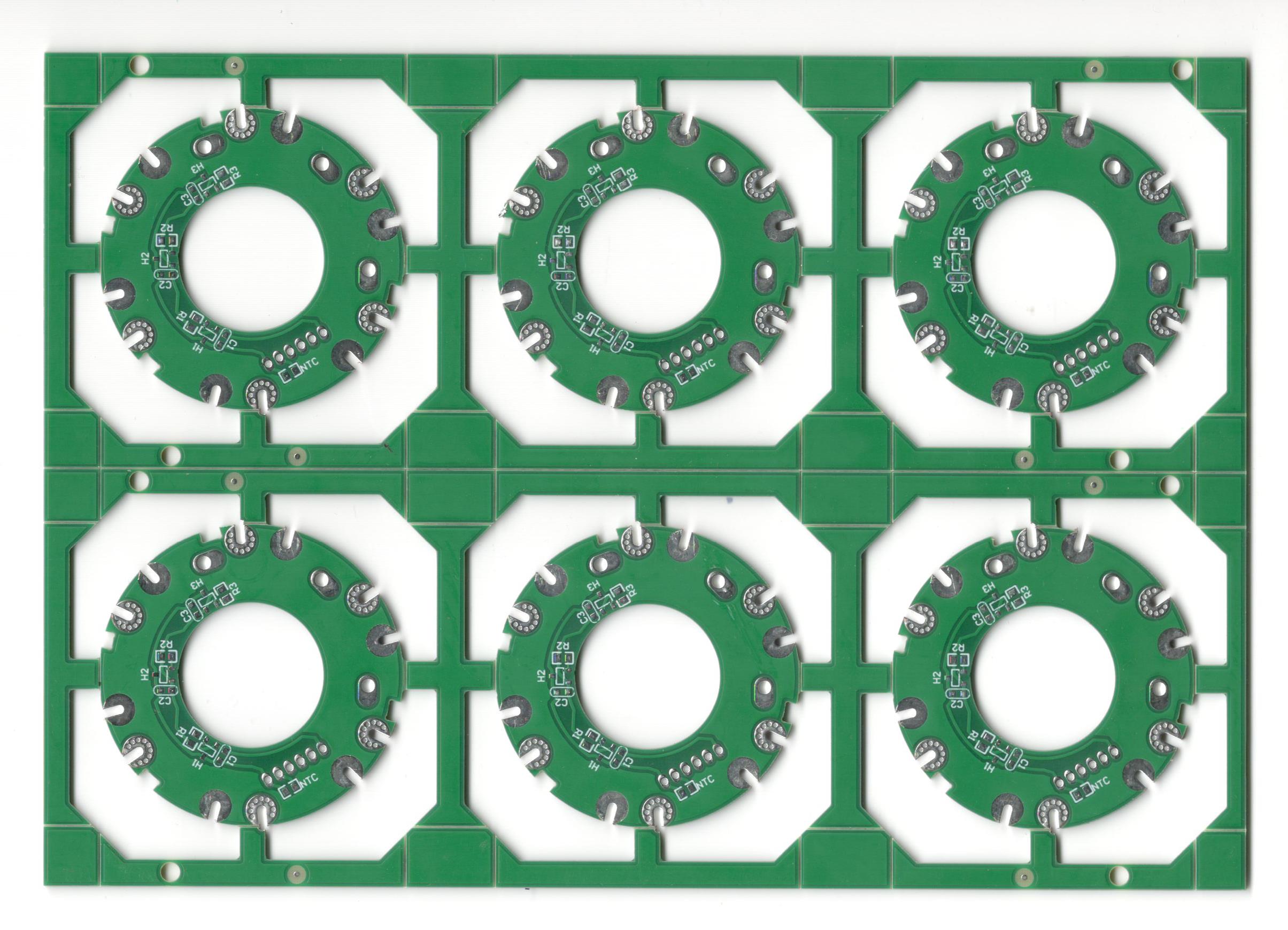 四層周邊金屬半槽馬達(dá)板